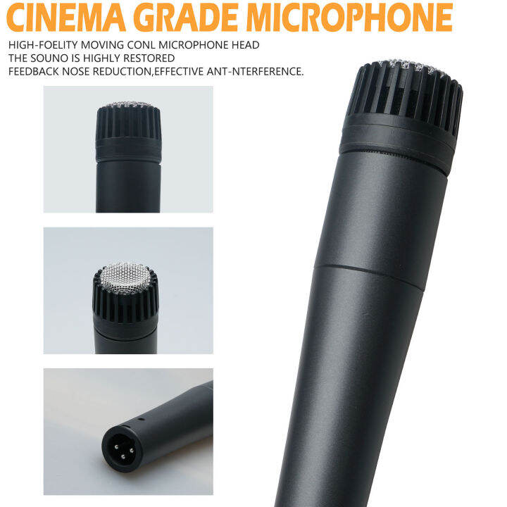 shure-sm58-lc-ไมโครโฟนเสียงไมค์ไร้สายแบบไดนามิกรวมตัวแปลงขาเคสพกพาซิป-sm58-sm-58-sm58lc