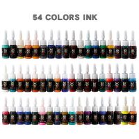 5ml Color mixing Tattoo Ink Professional Semi Permanent Natural Plant Pigment Makeup Tattoos Ink Pigment For Body Art Paint