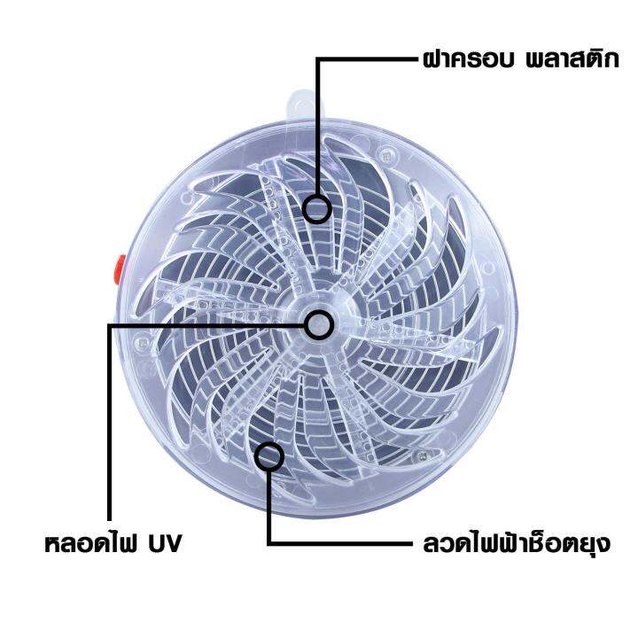 เครื่องช็อตยุง-กำจัดยุง-แมลง-เครื่องช็อตยุง-พลังงานแสงอาทิตย์-แบบพกพา-solar-buzz-kill-hhsociety