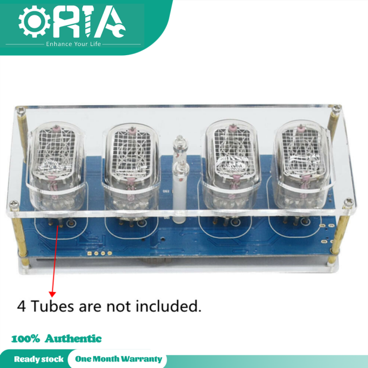 IN12 Nixie Tube Clock DIY - Retro LED Uhr Mit Acrylgehäuse