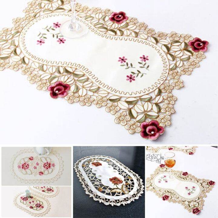 home-dining-table-place-mat-vintage-embroidered-lace-fabric-placemat-30x45cm-floral-oval-table-cloth-placemat-home-tablecloth