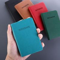 HIV00พกพาไปโรงเรียน Notebook Mini สำนักงานแบบมีเครื่องเขียนนักเรียนหนาอุปกรณ์สำนักงานสมุดภาพแบบเรียบง่าย A7แผ่นจดบันทึกสมุดโน้ตไดอารีสมุดบันทึกงาน