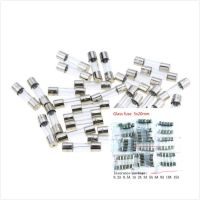 50pcs 5x20 Fast blow Glass Fuses 5x20 5x20mm 250V 0.2A 0.5A 1A 2A 3A 5A 6A 8A 10A 15A AMP Tube Fuses