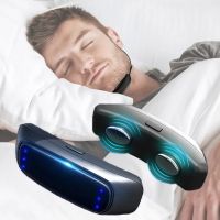 2023 Intelligent Anti-snoring Device Rechargeable Mini smart Electric Snorer Prevent Snoring Portable for Male and Female