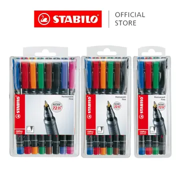 STABILO OHPen universal - permanent - fine - pack of 6