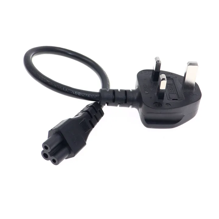 UK BS1363 Plug to IEC 320 C5 Short AC Power Cord Singapore PSE UK BSI ...