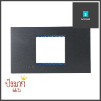 หน้ากาก 2 ช่องกลาง SIEMENS 5TG9 860-8PB04 สีดำWALL PLATE SIEMENS 5TG9 860-8PB04 2-GANG BLACK **มีบริการชำระเงินปลายทาง**