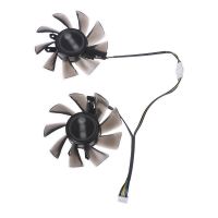 【CW】 2pcs T129215BU VGA Fan Graphics Card Cooling for GALAX GTX 1060 KFA2 4Pin 12V 0.50A LX0B