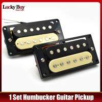 【CW】 1Set Pickup Faced Humbucker Coil Electric Pickups 50/52mm with installing Frame Accessories