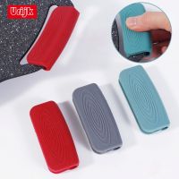 2pcs Silicone Heat Insulation Oven Mitt Glove Casserole Ear Pan Pot Holder Oven Grip Anti Hot Pot Clip Kitchen Accessories