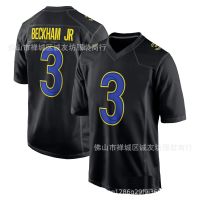 ☄▲㍿ NFL Football Jersey Rams 3 Black Rams Odell Beckham Jr. Jersey Dropshipping