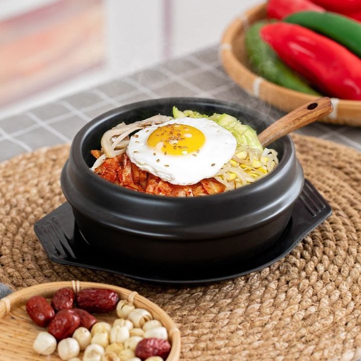 Ddukbaegi Clay Pot (Bibimbap Bowl)