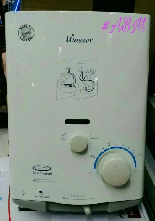 water heater WASSER WH 506 A / water heater gas Wasser WH506A | Lazada  Indonesia