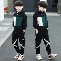 [COD] Boys spring suit 2021 childrens foreign style Korean fashionable 10 big and middle-aged children 12-year-old boys handsome trendy clothes