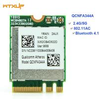 การ์ดอะแดปเตอร์ไร้สายสำหรับ Qualcomm สำหรับ Atheros ไร้สาย AC Wi-Fi qcnfa344a nfa344a Dual Band + bt4.1 บลูทูธ 4.1 NGFF การ์ด