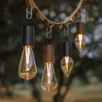 Mini Vintage Hanging Lanterns Warm Light Led Camp Lantern Milk Bubble Lamp Lightweight Camping Tent Travel Lamp Outdoor Lighting