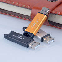 Topdigit Topdigit USB2.0อลูมิเนียมอัลลอยด์หน่วยความจำบัตรทีเอฟเครื่องอ่านการ์ด