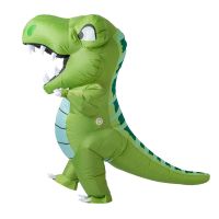 Funny Cute Big Mouth Dinosaur Inflatable Costume Cosplay Adult Fancy Dress Halloween Carnival Theme Party Activity Performance