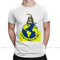 DonT Tread On Me T-Shirt Men Top Quality 100% Cotton Short Summer Sleeve American War Of Independence Casual Shirt Loose