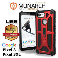 (ของแท้+รับประกัน 10 ปี) เคส Google Pixel 3 / 3 XL UAG MONARCH - CRIMSON