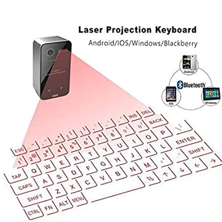 New Laser Keyboard Projection Virtual KB560S Portable Wireless