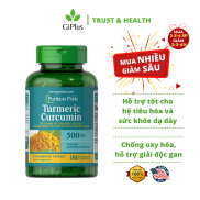 Viên Uống Tinh Chất Nghệ Puritan s Pride Turmeric Curcumin 500mg 180 viên