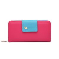 Korea Long Women Wallet PU Leather Purse Phone Card Holder Clutch Large Capacity