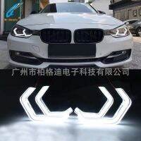 F30 E90 F10 Led ดวงตานางฟ้าสไตล์ M4สำหรับ Bmw E46 E60 M2คอนเน็คเตอร์ไฟ Led F31 F32 F34 F01 F02 F80 Led Dtm สัญลักษณ์ไฟหน้าฮาโล Led