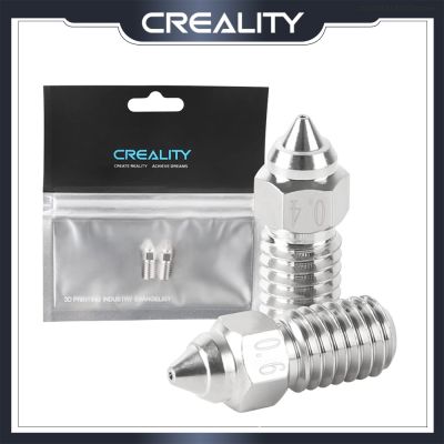 【CW】 CREALITY Speed Nozzle 2pcs 0.4/0.6mm for FDM printers equipped with temperature and speed Hotend