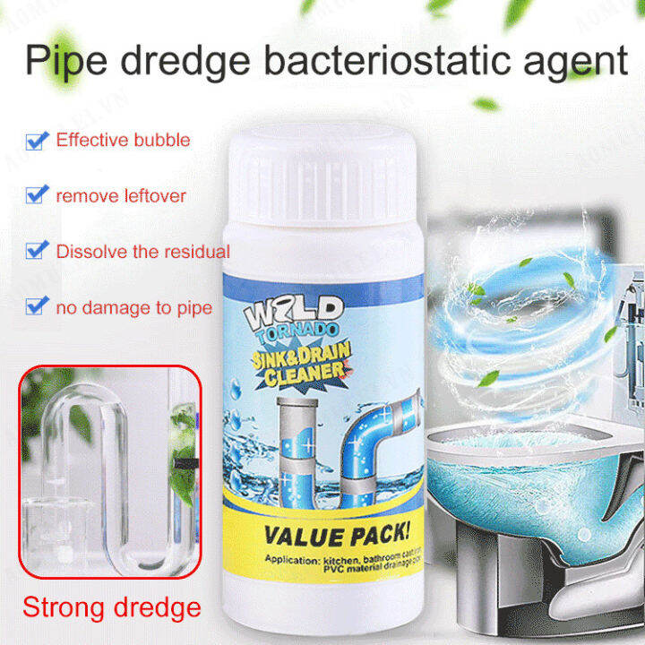 aomulei Toilet and Bathroom Drain Declogger for Clearing Blockages and