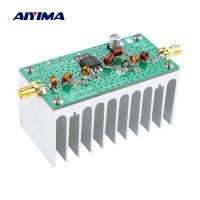 AIYIMA 6W 140-170Mhz FM เครื่องขยายเสียงขยายสัญญาณ VHF 12V สำหรับวิทยุสมัครเล่นเครื่องส่งสัญญาณ RF FM พร้อมฮีทซิงค์