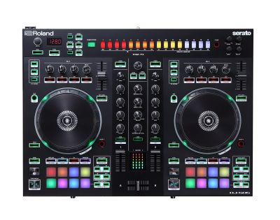 Roland ตัวควบคุมดีเจสองช่องสี่สำรับ (DJ-505)