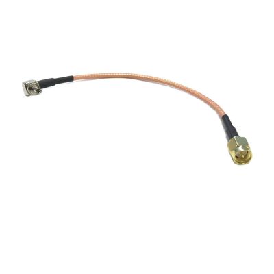 RF Pigtail SMA Male to CRC9 Plug 90 Degree Connector RG316 Coaxial Cable 15CM Adapter 3G Usb Modem Antenna Extension