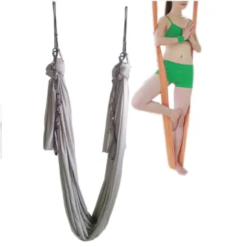 Yoga Swing Hammock Trapeze Sling Aerial Silk Set Anti-gravity Inversion  Fitne_$z