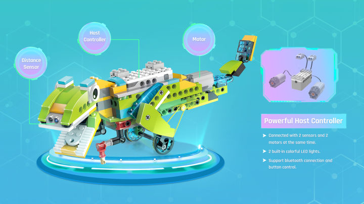 robot-master-premium-หุ่นยนต์-coding-kit-scratch-kodiicode-makerzoid-ตัวต่อเลโก้-หุ่นยนต์โรบอท-หุ่นยนต์บังคับ-ผ่านมือถือแท็บเล็ต-steam-educational-programmable-robot-kit