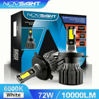 ส่งฟรี Novsight หลอดไฟหน้า H4 Led H11 9005 9007 สําหรับรถยนต์ Turbo Led 12V Original ของแต่งรถยนต์ อะไหล่ยนต์