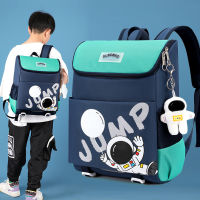 Cartoon Primary School Student Schoolbag Male One Two Three Four Five Six Grade Space Childrens Schoolbag 6-10-12 Year Old Backpack