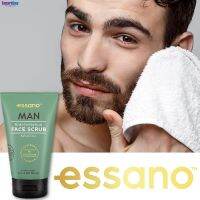 ESSANO MAN Anti Irritation Face Scrub Buff And Clear ผลิตภัณฑ์สครับขัดผิวหน้าผู้ชายสูตรพรีเมี่ยมจากนิวซีแลนด์ดีท็อกซ์ทำความสะอาดหมดจดล้ำลึก