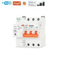 Vejl90daztg Tuya สมาร์ท WIFI 63A การวัดแสง3P,เบรกเกอร์จับเวลาชีวิตอัจฉริยะรีโมทคอนโทรลไร้สาย MCB อัตโนมัติพร้อม Alexa Google Home