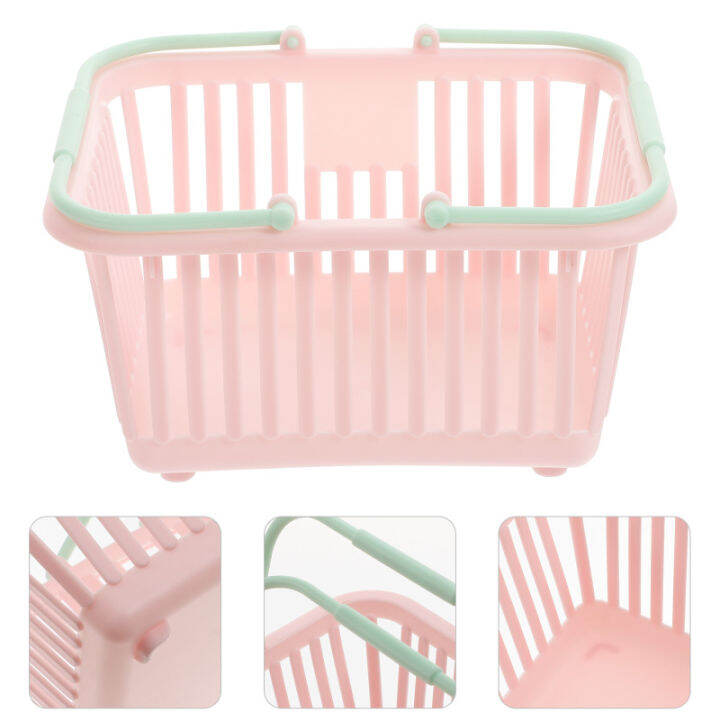 YEAHIBABY Storage Basket Hanging Plastic Grocery Shopping Bags Book