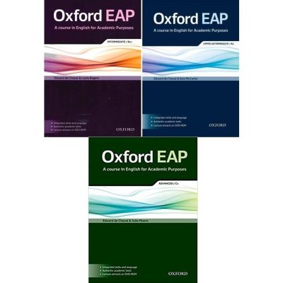 Oxford EAP: หลักสูตรภาษาอังกฤษเพื่อวัตถุประสงค์ทางวิชาการหนังสือทางกายภาพ