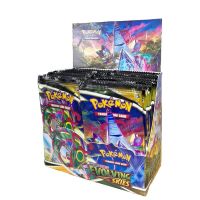 324Pcs/Box Pokemon Anime English Cards Sun &amp; Moon Evolution Skies Booster Chilling Reign Pokémon Shinny Game Card Children Toys