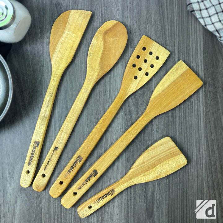 DADALALA Spatula Kayu / Sodet Kayu Lamtoro (Harga SATUAN) Lazada