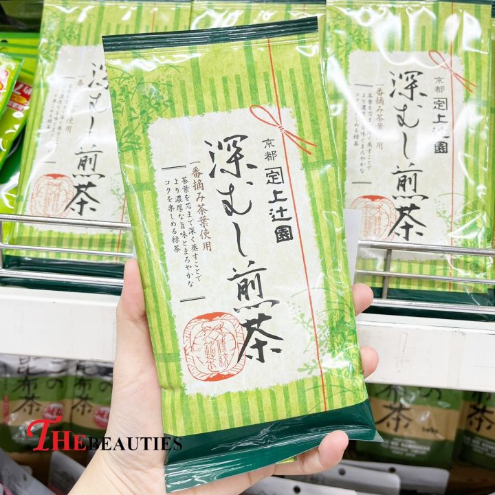 พร้อมส่ง-kamitsujien-fukamushi-sencha-100g-ชาเขียวเซ็นฉะ-นำเข้าจากญี่ปุ่น-ชาเขียวญี่ปุ่น-ชาเขียวนำเข้า-ชาเขียว