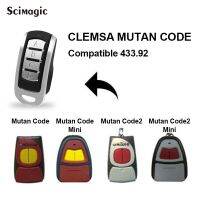 【2023】 PIN UP สำหรับ Clemsa433.92 MHz รีโมทคอนโทรล Clemsamutan รหัส MINI Clemsacode MV1 MV12รีโมทคอนโทรลประตูโรงรถ