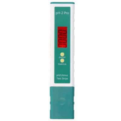 PH Meter Digital PH Tester Pen with Test Strip Function Thermometer for Drinking Pool Water digital meter Inspection Tools