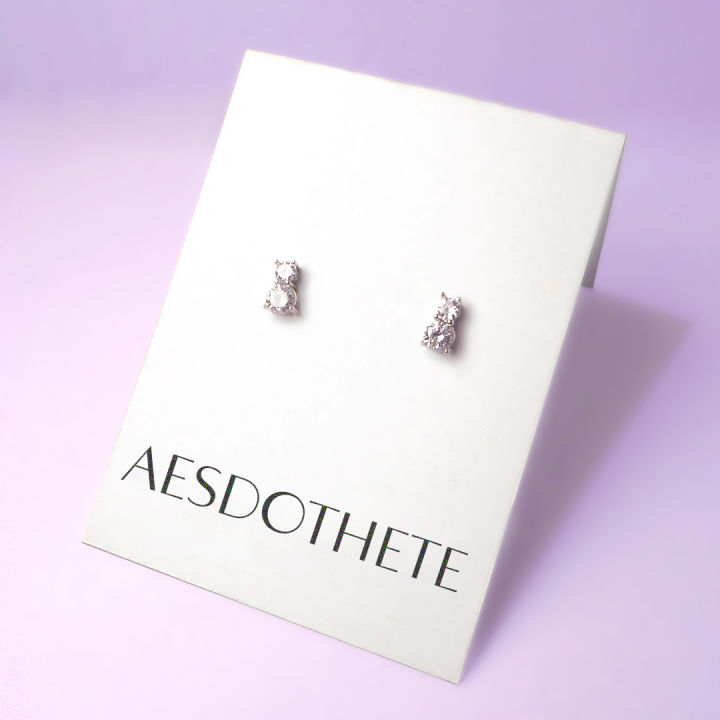 aesdothete-aesdotheteearring51-s925-ต่างหูเงินแท้-ต่างหูคริสตัล