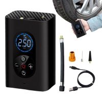 Car Inflator Portable Wireless Air Pump Inflatable Electric Digital Tire Pressure Sensor Pump For Bicycle Motorcycle Car Soccer Air Compressors  Infla