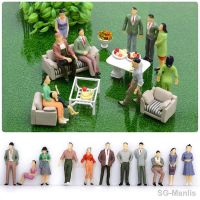 10/20/25/50pcs 1:75/1:50/1:42/1:30/1:25 Scale People Figures ABS Model Figurine Decor DIY Character Building Passengers Kit