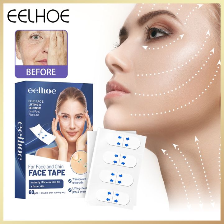 Eelhoe Thin Face Sticker Invisible Face Lift Patch Lifting Face ...